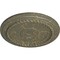 Ekena Millwork Alexandria Rope Ceiling Medallion (Canopies up to 4 5/8"), 19 5/8"OD x 1 1/2"P, Witch Hazel Crackle CM18ALWHC - alternate 4